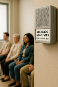 Sistema de llamado de pacientes